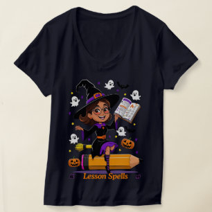 Lesgeven is een complete schreeuw – Halloween-lera T-shirt