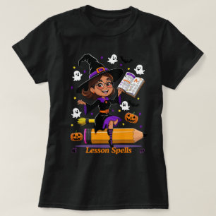 Lesgeven is een complete schreeuw – Halloween-lera T-shirt
