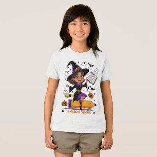Lesgeven is een totale schreeuw - Halloween Teache Tri-Blend Shirt