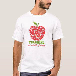 Lesgeven is een werk van Heart Apple T-shirt