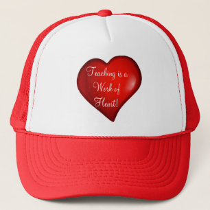Lesgeven is een werk van het hart! Hat Trucker Pet