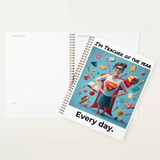 Lesgeven is Leven - Leraar van het jaar Planner (Display)