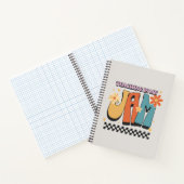 Lesgeven Is Mijn Ding Retro Leraar Notitieboek (Binnen)