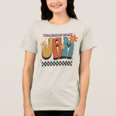 Lesgeven Is Mijn Ding Retro Leraar Tri-Blend Shirt (Voorkant)