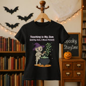 Lesgeven Is Mijn Jam Schattigee Halloween Gift Voo T-shirt