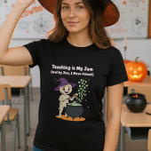 Lesgeven Is Mijn Jam Schattigee Halloween Gift Voo T-shirt
