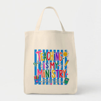 Lesgeven Is Mijn Roeping Christelijke Leraar Boods Tote Bag