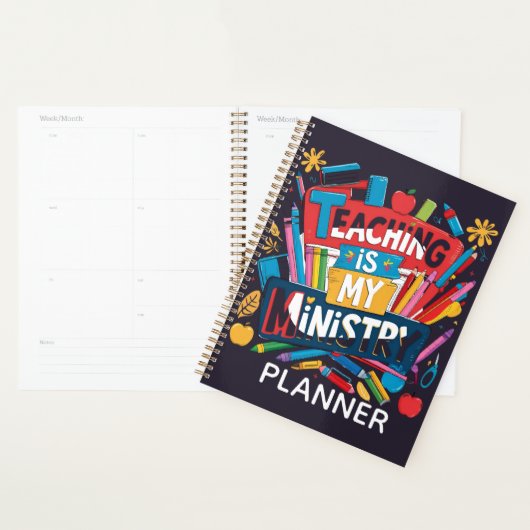 Lesgeven is mijn roeping planner (Display)