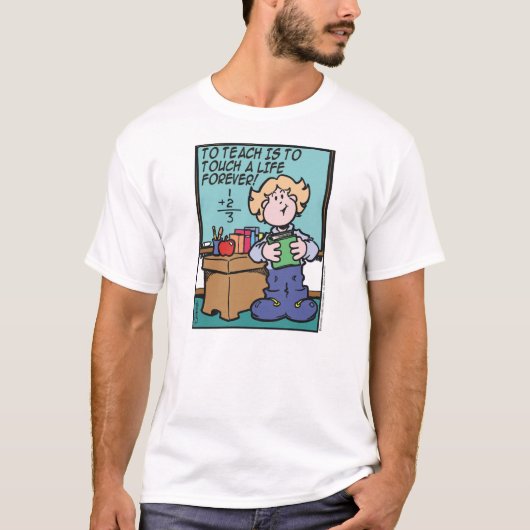 Lesgeven is... t-shirt (Voorkant)