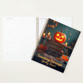 Lesgeven via Spooky Season gepersonaliseerd Planner (Display)