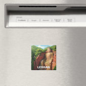 Leshan Giant Buddha China Reizen Magneet (Insitu (Vaatwasser))