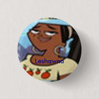 Leshawna Badge Ronde Button 3,2 Cm