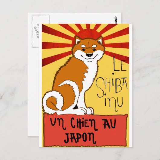 LeShiba Briefkaart (Voorkant / Achterkant)