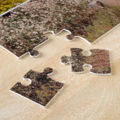 Leshoto dorpsscène. legpuzzel (Zijkant)