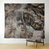 Leshy Bewaker van de Oude Bossen Wandkleed (In Situ (horizontaal))