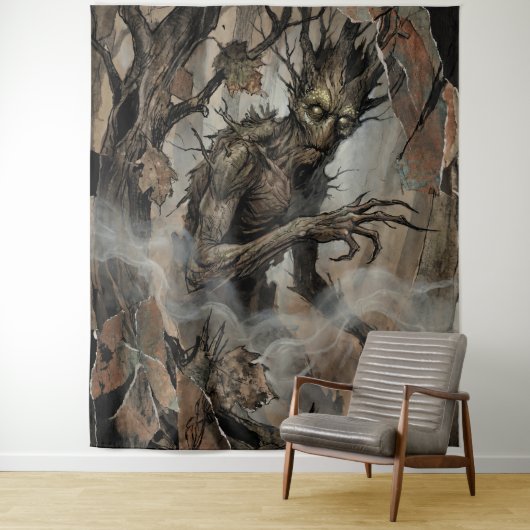 Leshy Bewaker van de Oude Bossen Wandkleed (In situ)