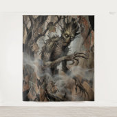 Leshy Bewaker van de Oude Bossen Wandkleed (Voorkant)