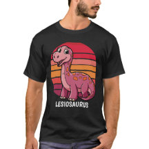 Lesiosaurus retro dinosaurus ontwerp