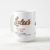 Leslee's Restaurant and Bar, Verenigde Staten Koffiemok (Voorkant links)