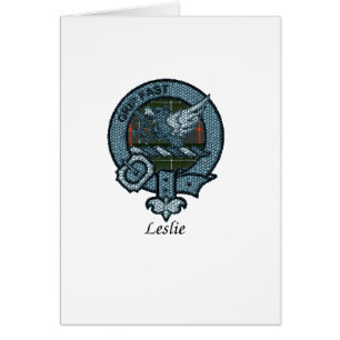 Leslie Clan Crest
