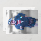 Leslie Cochran Post Card Briefkaart (Voorkant / Achterkant)