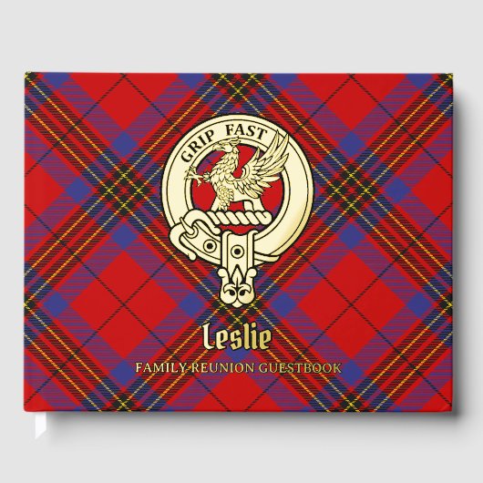 Leslie Family Reunion Gastboek Gastenboek (Voorkant)