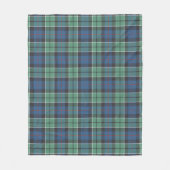 Leslie Jacht Oude Plaid Fleece Deken (Voorkant)