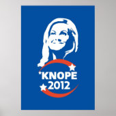 Leslie Knope voor gemeenteraad Poster (Voorkant)