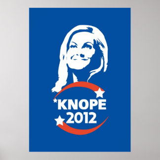 Leslie Knope voor gemeenteraad Poster