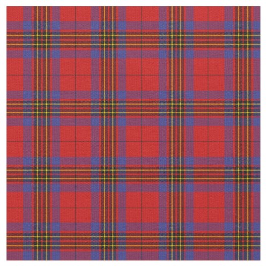 Leslie Modern Tartan Stof (Close Up)