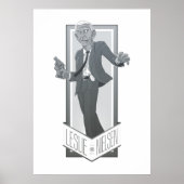 Leslie Nielsen, een Tribute Poster (Voorkant)