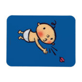 Leslie Patricelli Blow a Kiss Baby Magneet (Horizontaal)