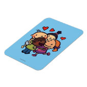 Leslie Patricelli Groep knuffel met vrienden Magneet (Linkerzijde)