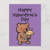 Leslie Patricelli Groot Bruin Beer Hug Feestdagenkaart (Voorkant)