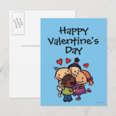 Leslie Patricelli Group Hug met Vrienden Feestdagenkaart (Voorkant / Achterkant)