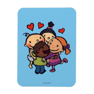 Leslie Patricelli Group Hug met vrienden Magneet