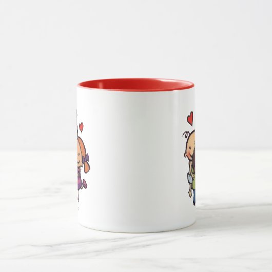 Leslie Patricelli Group Hug met vrienden Mok (Midden)