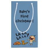 Leslie Patricelli Singing Baby met Bunny Slippers Klein Cadeauzakje (Achterkant)