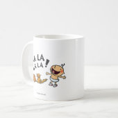 Leslie Patricelli Singing Baby met Bunny Slippers Koffiemok (Voorkant links)