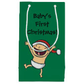 Leslie Patricelli's Baby danst in Santa Hat Klein Cadeauzakje (Voorkant)