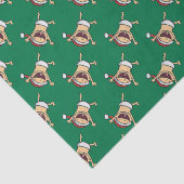 Leslie Patricelli's Baby danst in Santa Hat Tissuepapier (Detail)