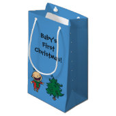 Leslie Patricelli's Baby kiest een kerstboom Klein Cadeauzakje (Voorkant Gekanteld)