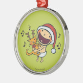 Leslie Patricelli's Fa La La Baby Metalen Ornament (Links)