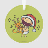 Leslie Patricelli's Fa La La Baby Ornament (achterkant)