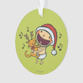Leslie Patricelli's Fa La La Baby Ornament (voorkant)