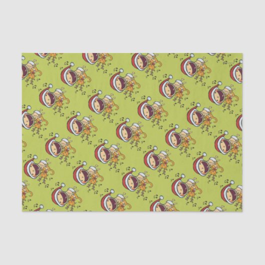 Leslie Patricelli's Fa La La Baby Tissuepapier (Voorkant)