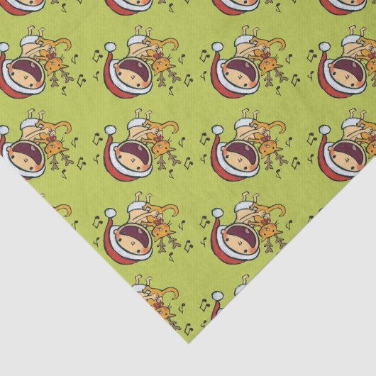 Leslie Patricelli's Fa La La Baby Tissuepapier (Detail)