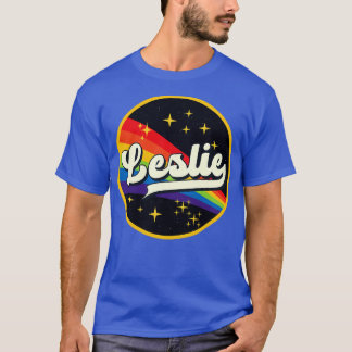 Leslie Rainbow In Ruimte  Stijl T-shirt