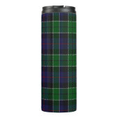 Leslie Scottish Clan Tartan & Crest Thermosbeker (Achterkant)
