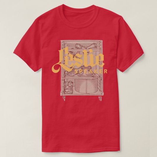 Leslie Speaker T-shirt (Design voorkant)